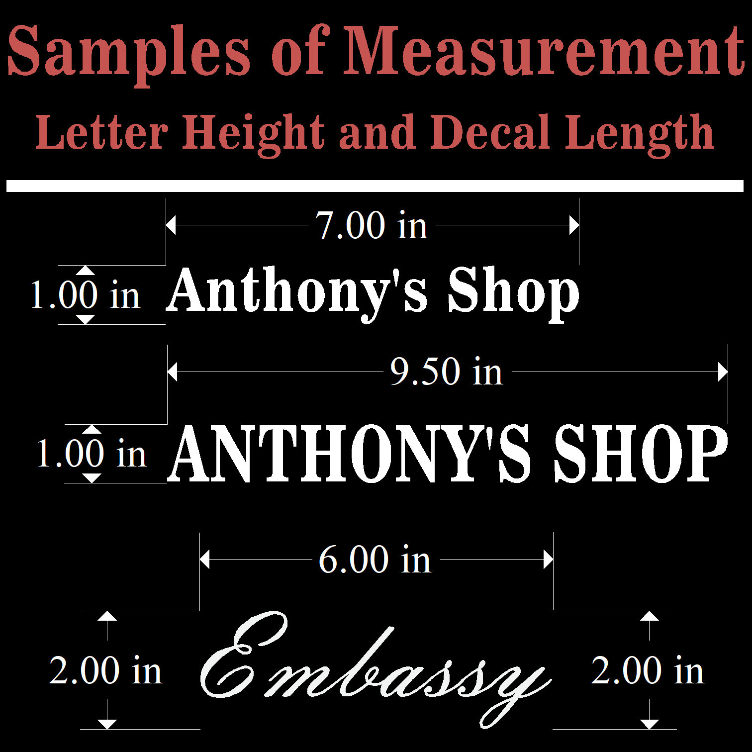 Personalized Decal Customized Sticker Vinyl Lettering Numbers Name Business