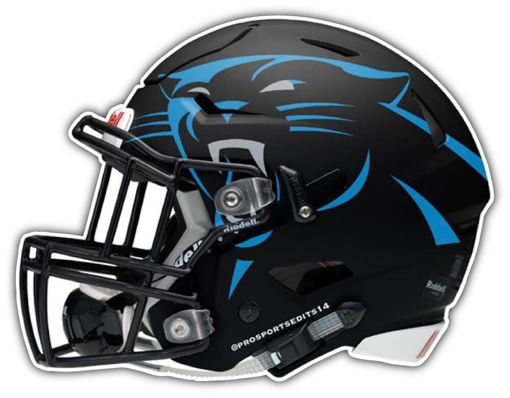 Carolina Panthers Football Logo NFL Sport Car Bumper Sticker Decal "SIZES"