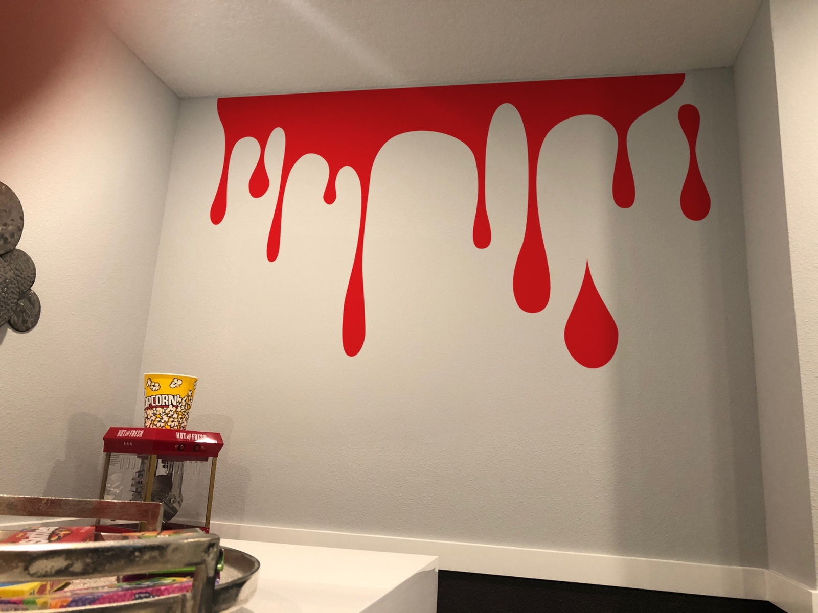 Slime Wall Decal Sticker. Paint Dripping Wall Decal. Kid's Birthday Decor. #695