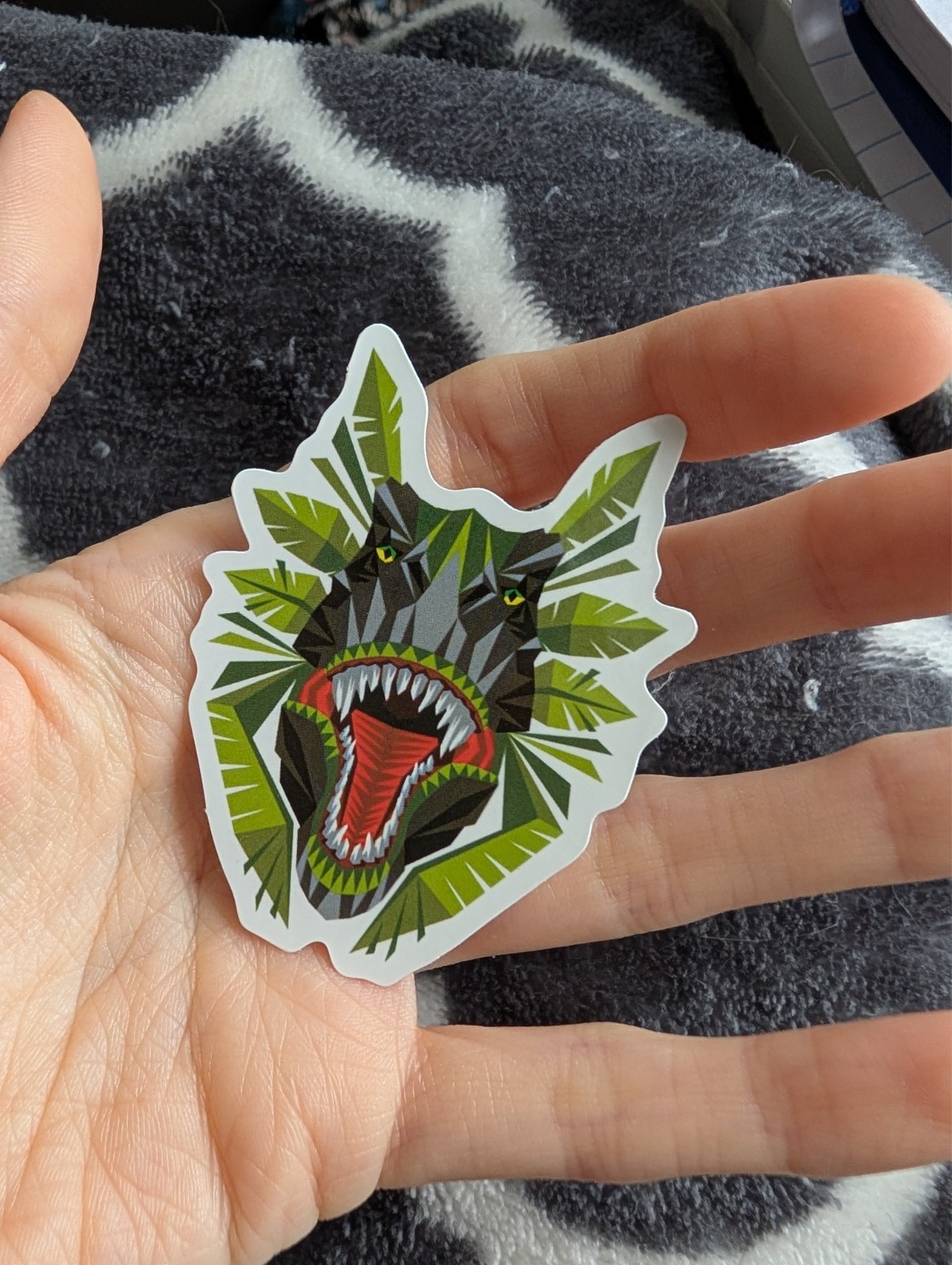 Jurassic Park Dinosaur Sticker Vinyl Decal | T-Rex Movie Film Fan Art
