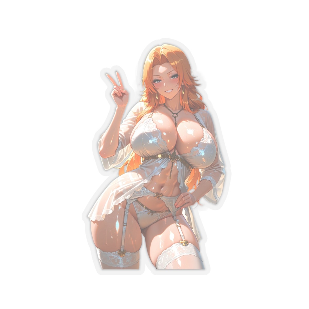 High Quality Anime Kiss-Cut Stickers | Free Shipping $20+ | Rangiku Bleach