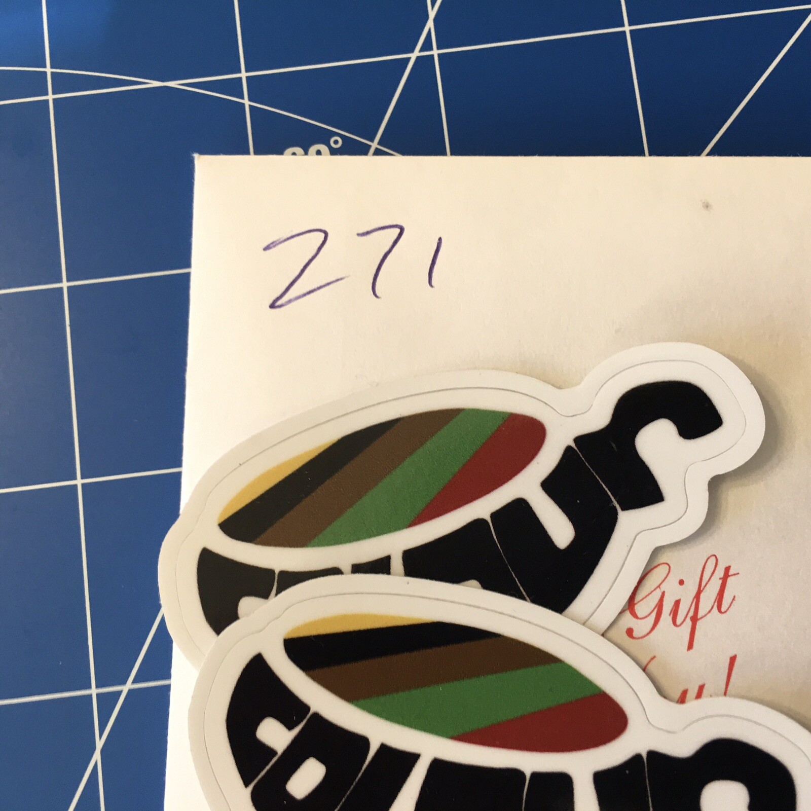 Lot 2 Colour Color Diversity Coffee Cup Unique 2023 Promo Glossy Sticker Laptop