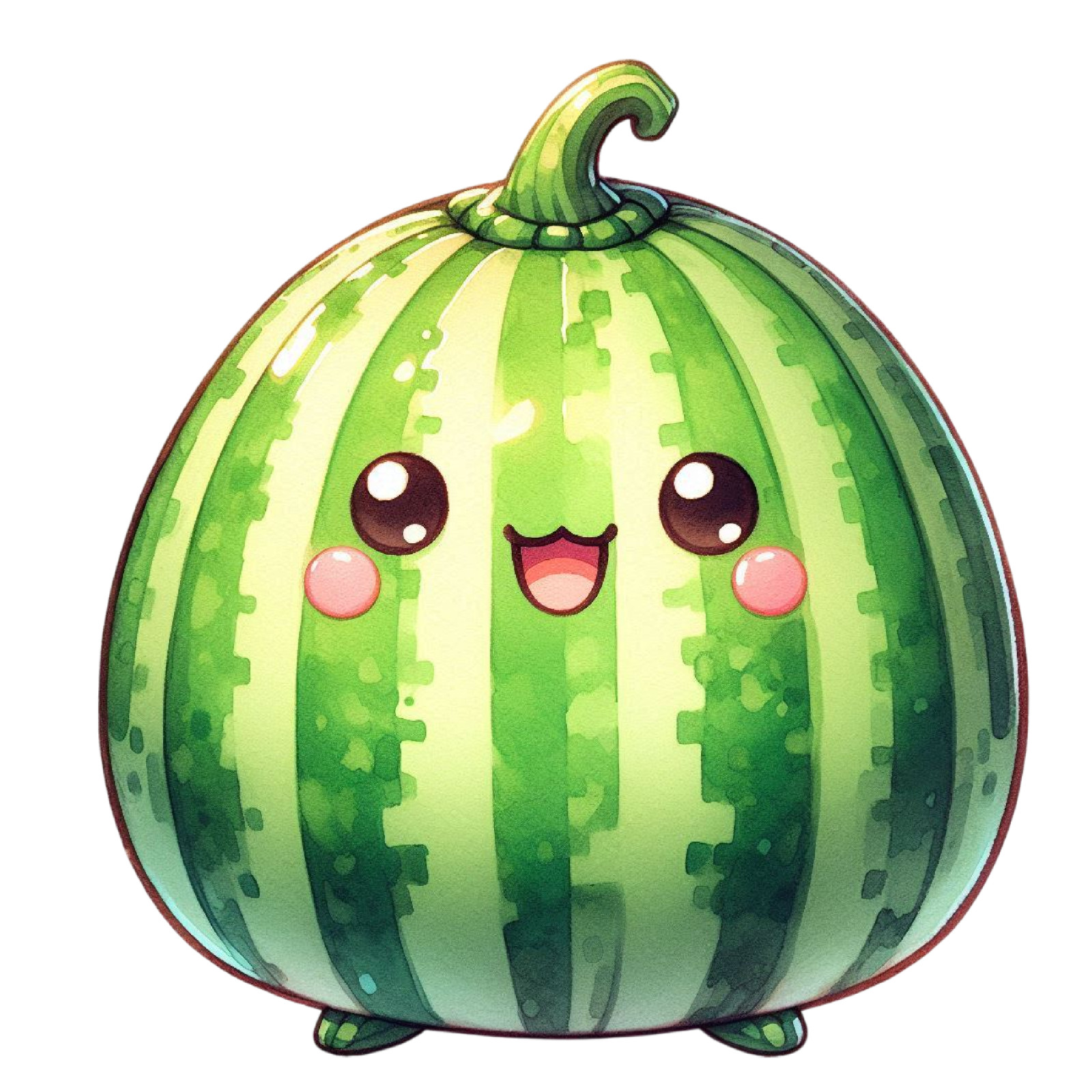 Sweet Watermelon Wall Decal Sticker 18X18cm Large
