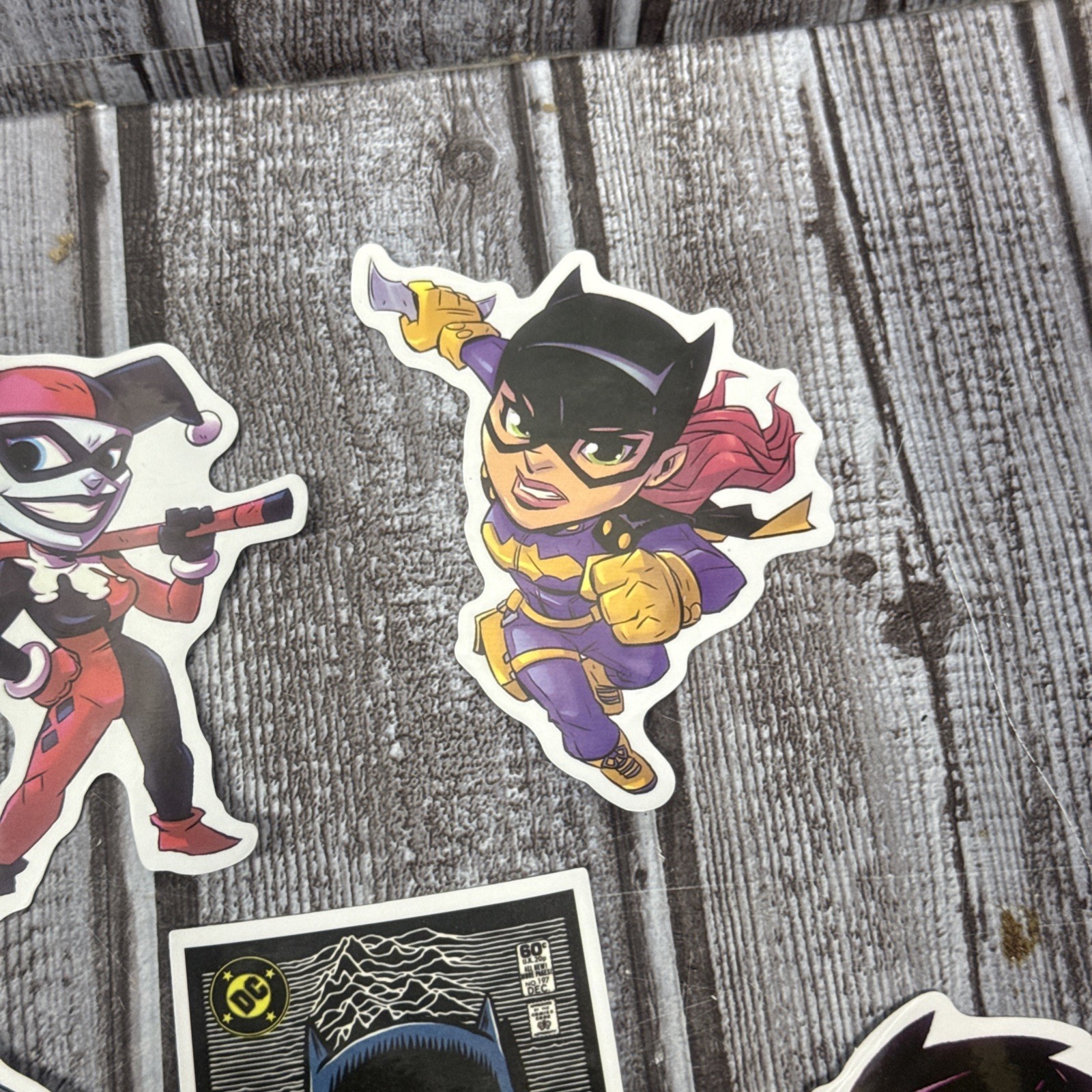 Batman Sticker Lot Of 18 Joker Harley Quinn Robin Water Bottle Laptop Fun DC Art