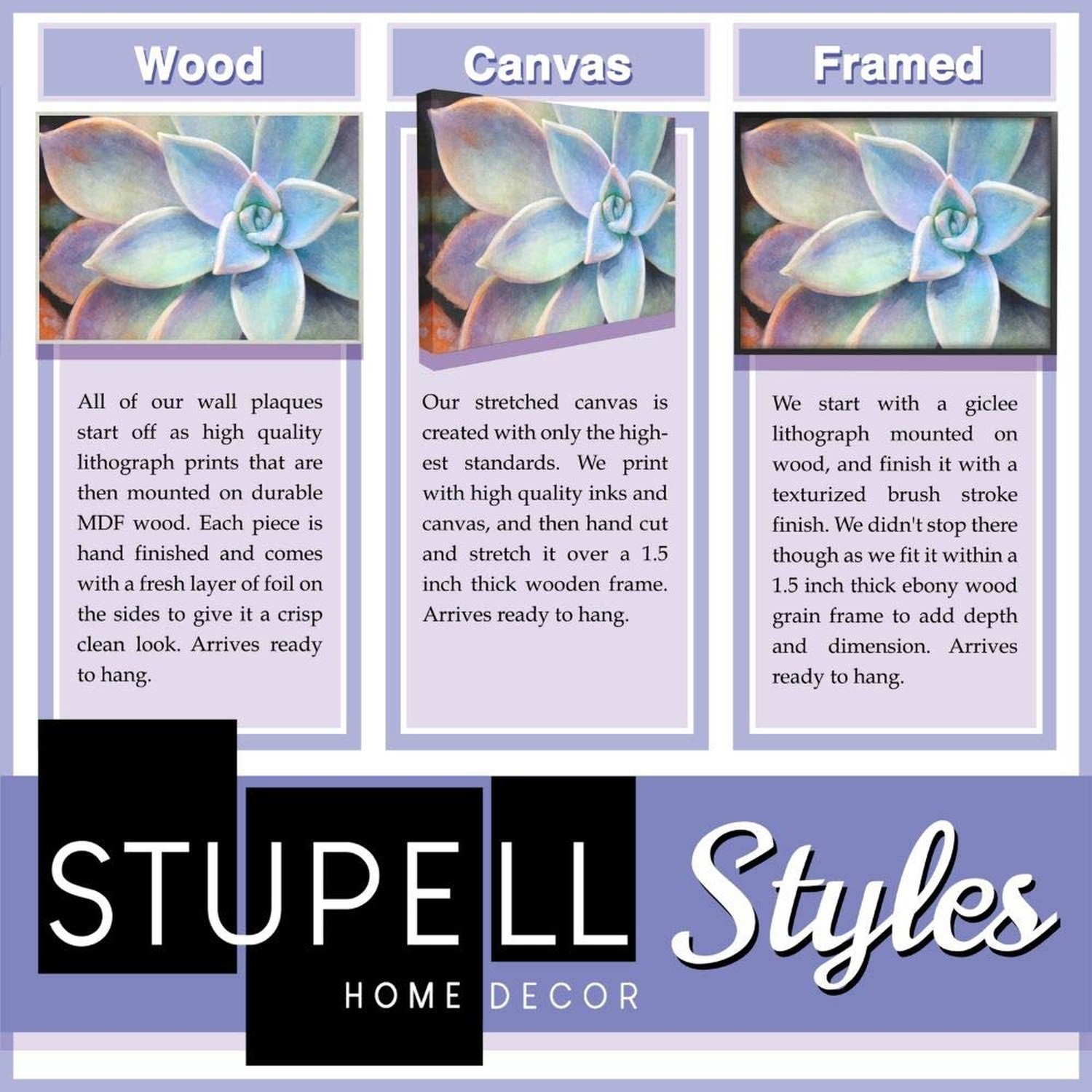 Stupell Industries Abstract Canyon Edge Smooth Rock Black White