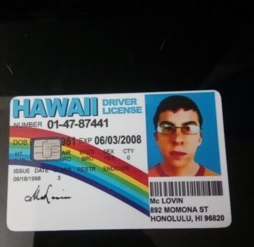 Fake CIA ID Credit/Debit Card Skin Cover SMART Sticker Decal Novelty Badge
