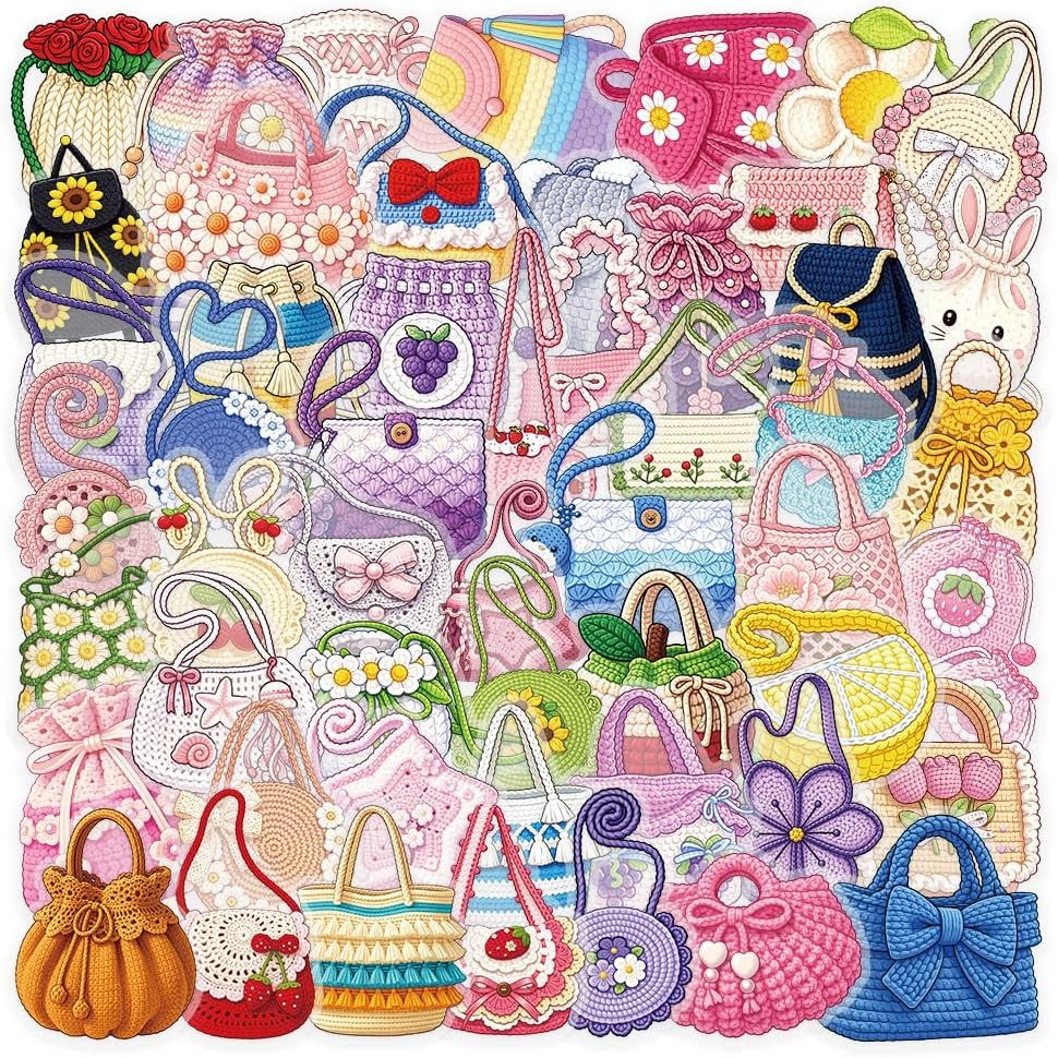 50PCS Marine Animal Stickers, Waterproof Underwater Sea Animal Decals