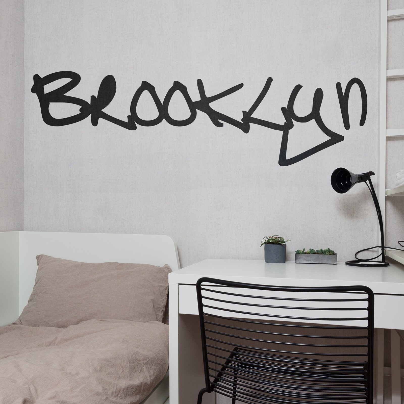 Brooklyn Sign Wall Decal Sticker. NYC, New York City, Urban Decor