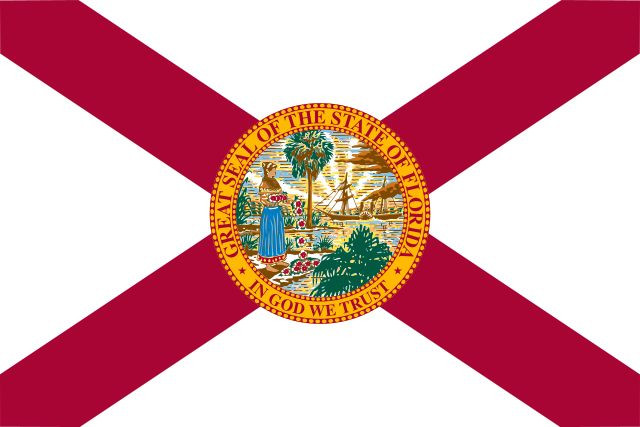 Florida Flag Vinyl Decal / Sticker ** 5 Sizes **