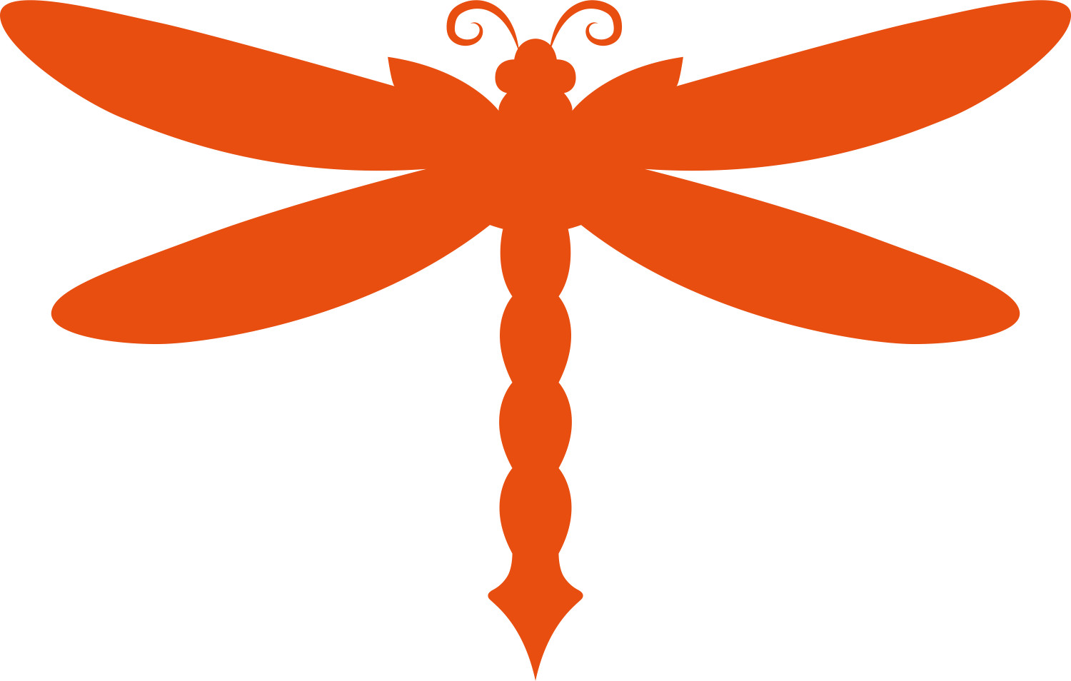 Dragonfly Vinyl Art Decal Sticker Car Truck RV Door Window Wall Laptop Tablet