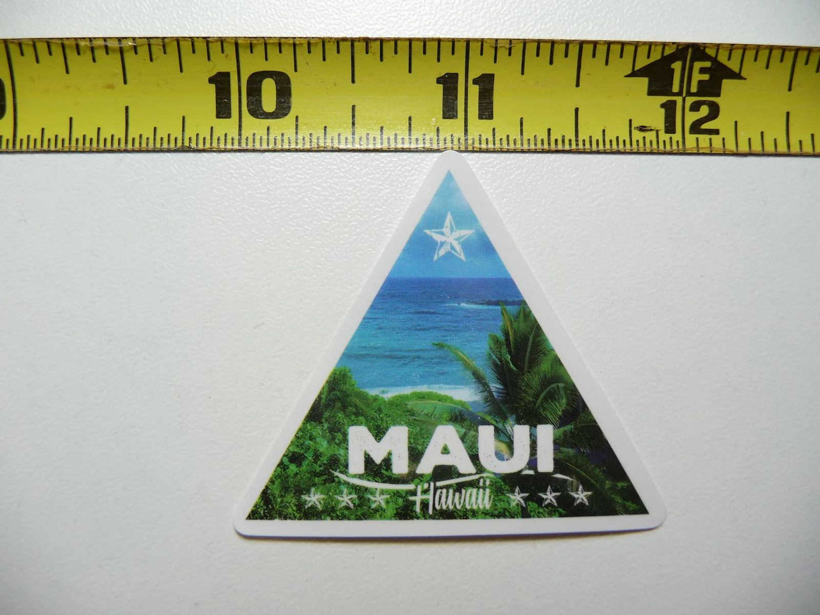 TRIANGLE MAUI BEACH VIEW STAR SMALL STICKER DECAL HAWAII LOVE TRIP
