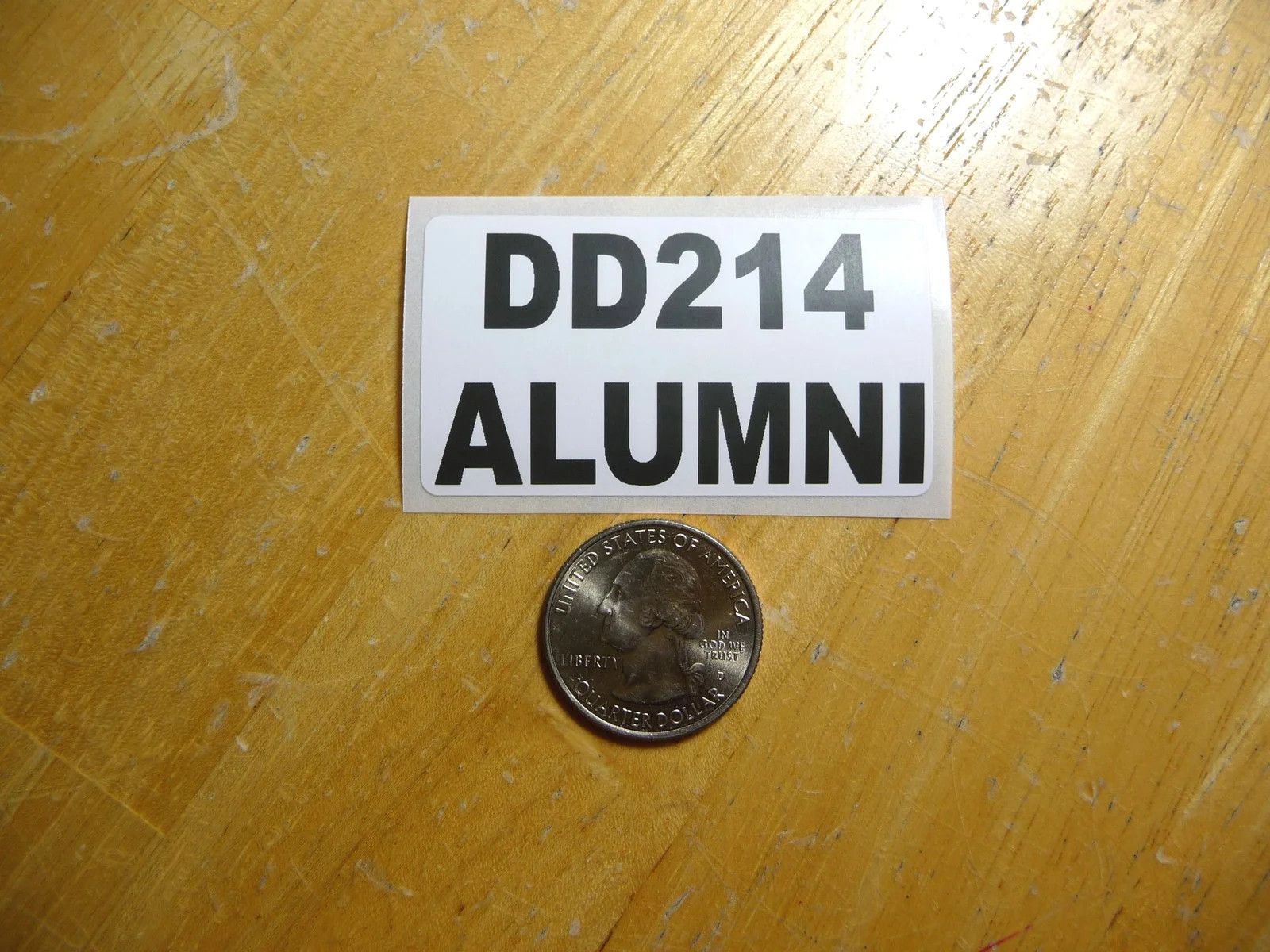 DD214 ALUMNI STICKER DECAL 1 – 50 BULK PACK FUNNY VET VETERAN MILITARY