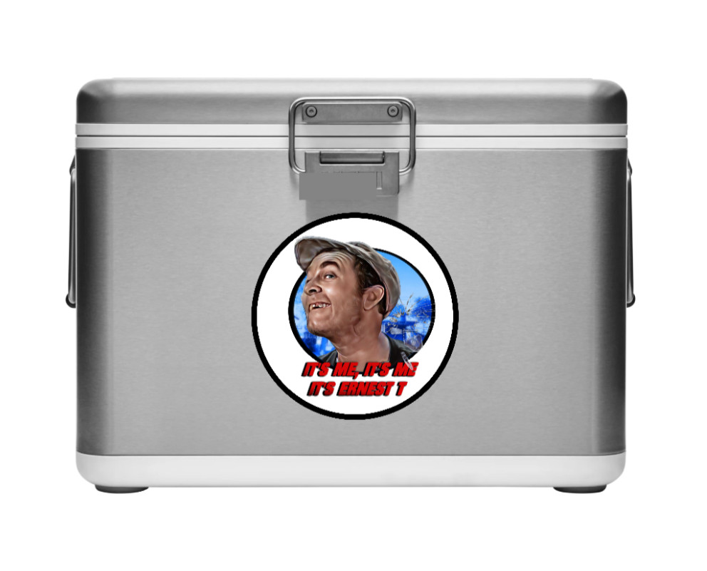 Andy Griffith Show (It's Me Earnest T) – 4" Handmade Vinyl Decal Vehicle Cooler