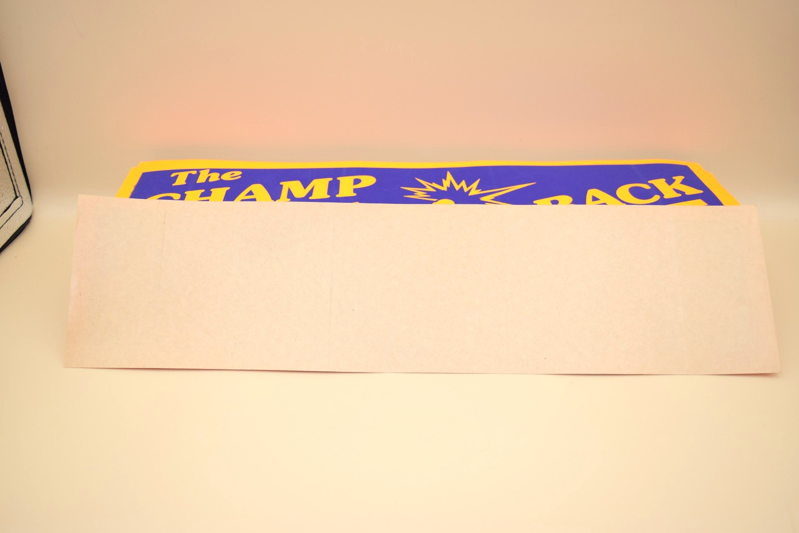 150+ Vintage The Champ Will Be Back Bumper Sticker Lot Boxing Glove