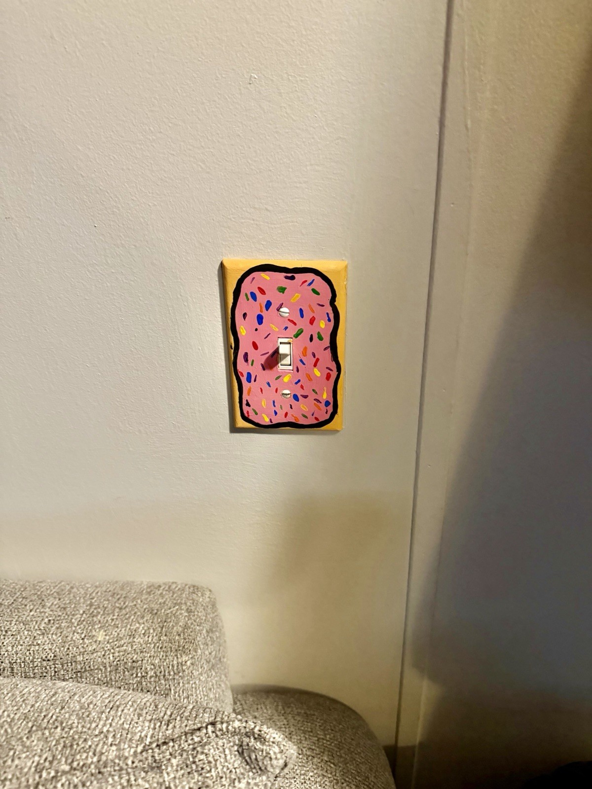 Pop Tart Light Switch Cover (single switch)