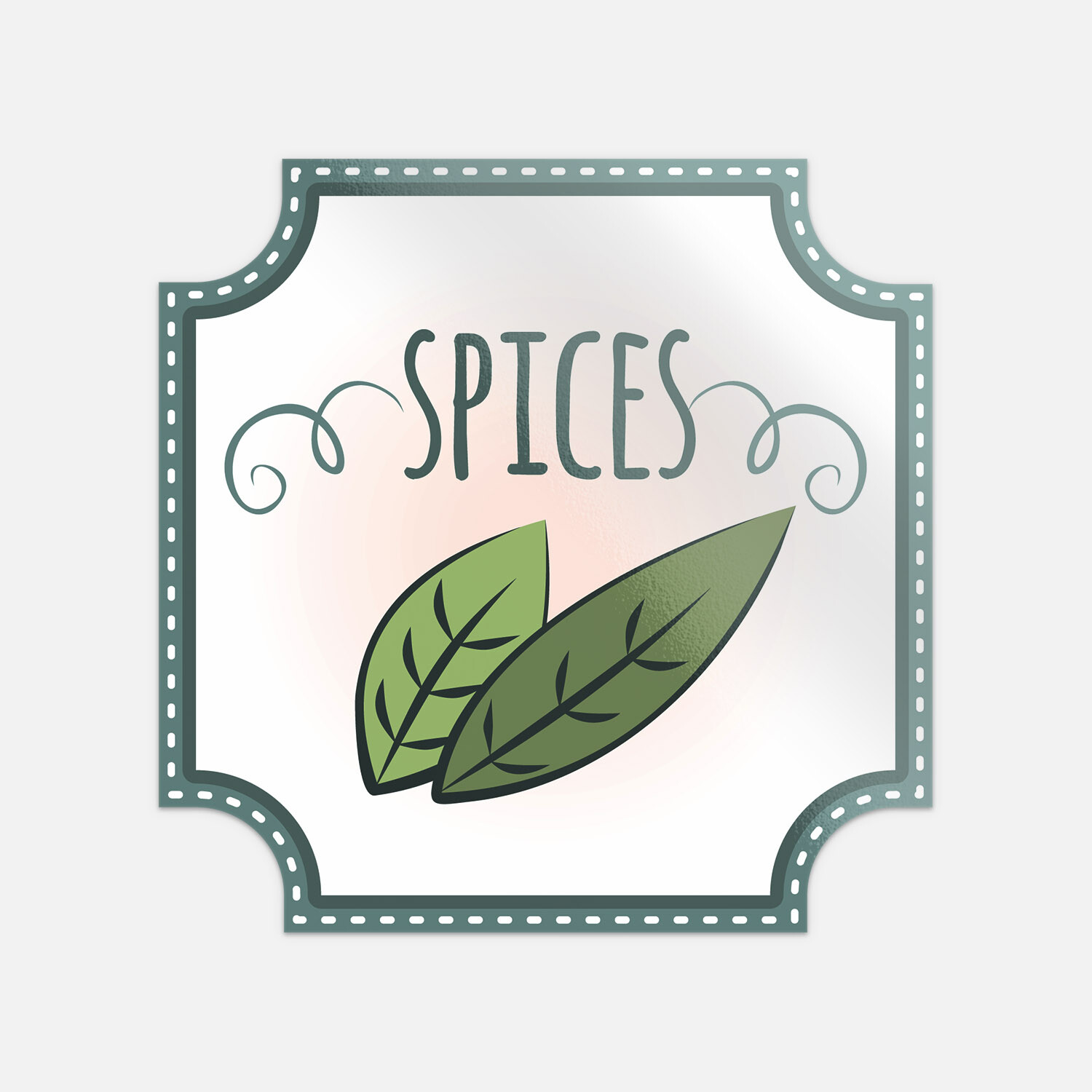 Spices Food Vinyl Sticker Decal