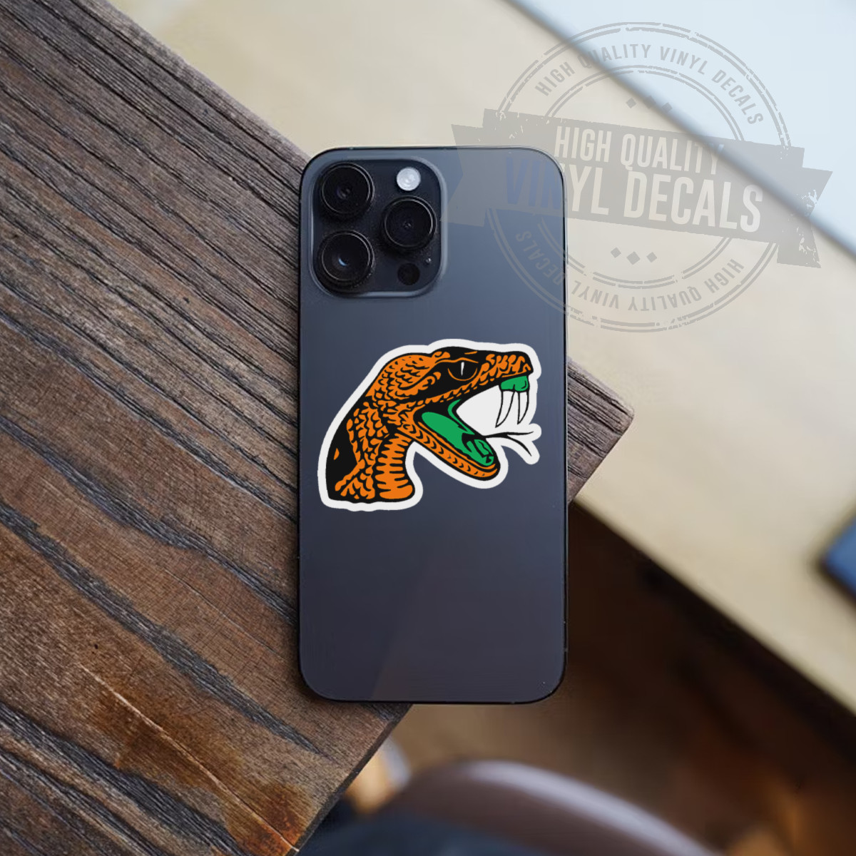 Florida A&M University NCAA Rattlers FAMU A4 Printed Vinyl HQ Decal Sticker Kit