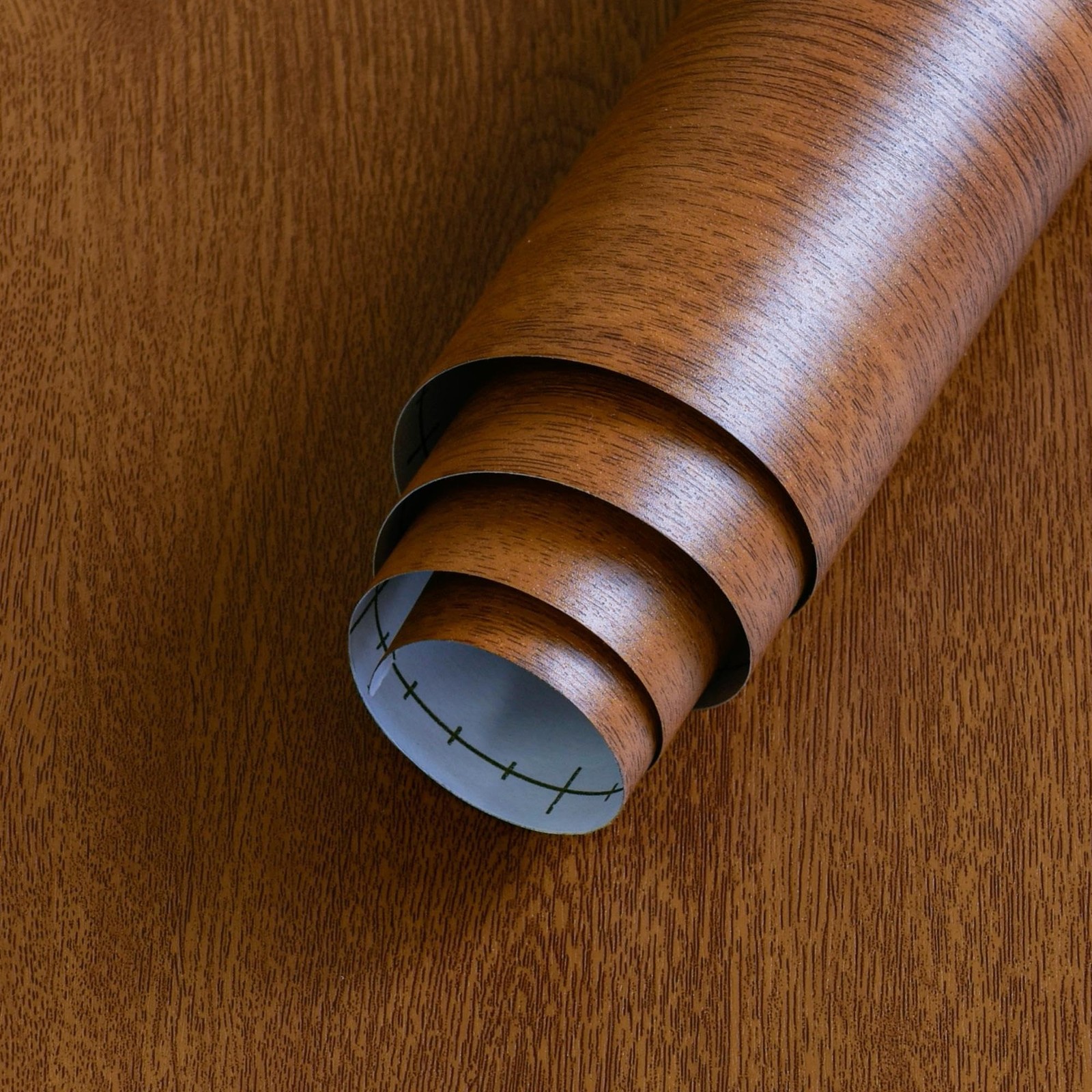 Brown Wood Grain Contact Paper Peel and Stick Wood Wallpaper Removable Counte…