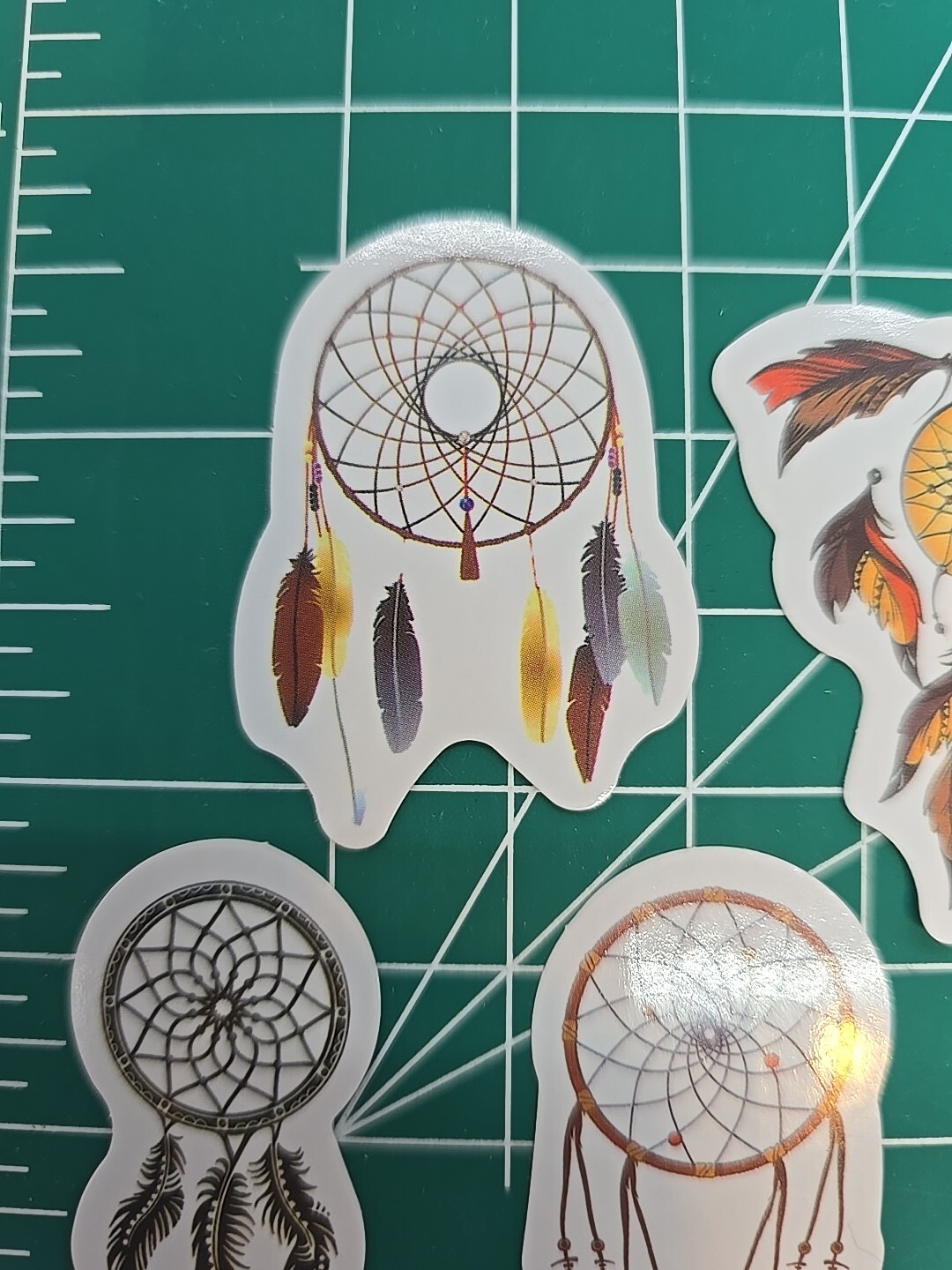 5 Dream Catcher Vinyl Decal Stickers Waterproof. Vibrant Colors. Cool. Lot #3