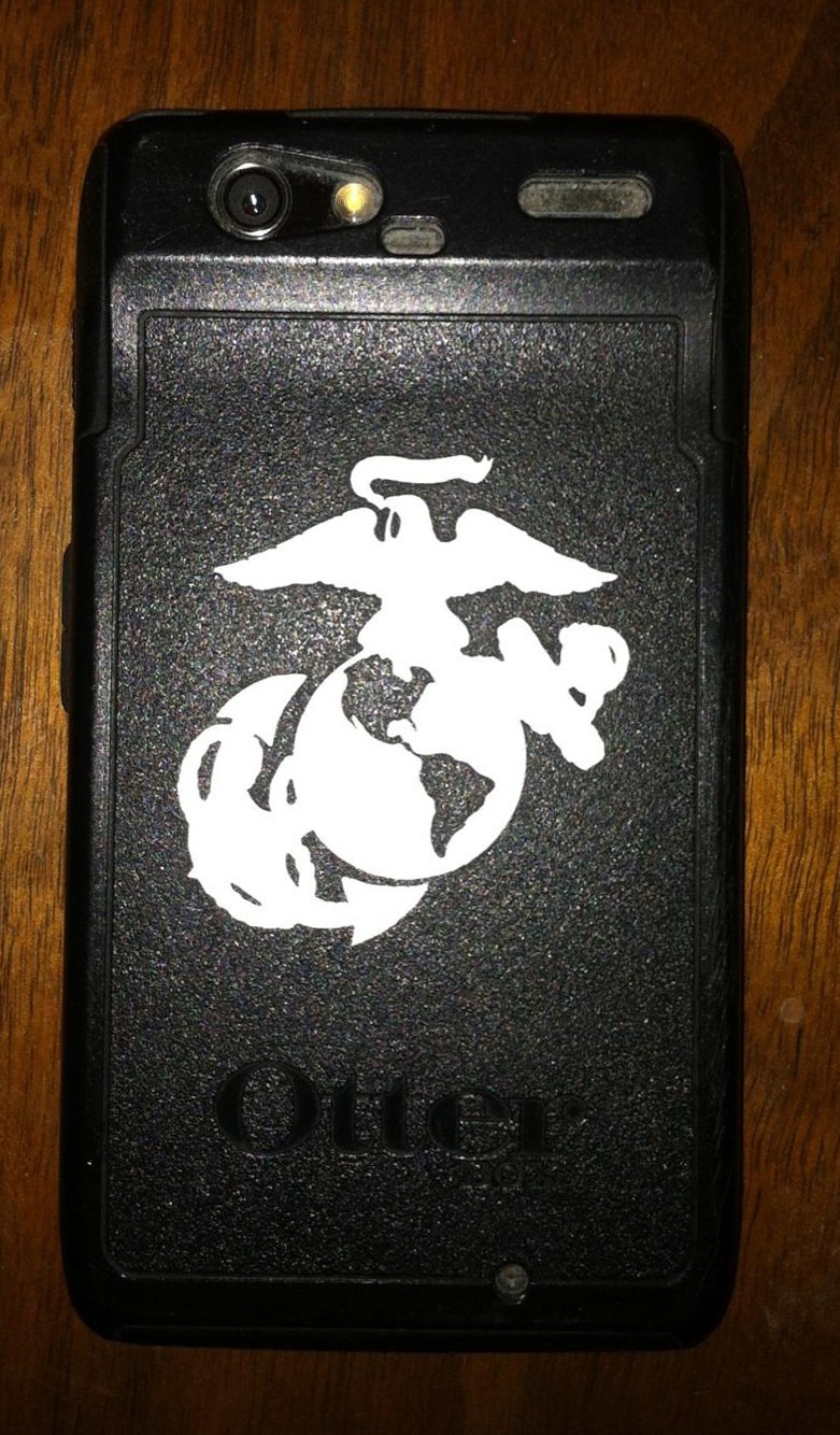 4 Little EGA Stickers USMC Eagle Globe Anchor Decals Marine Corps Veteran