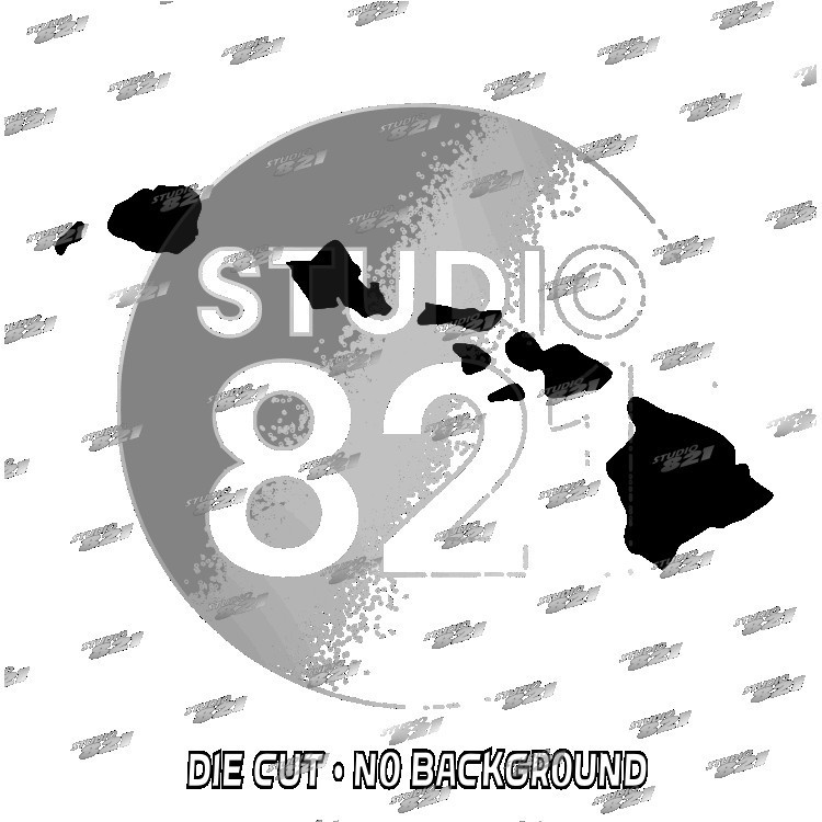 Hawaiian Islands Vinyl Decal Sticker | Car Window Laptop | Choose Size & Color