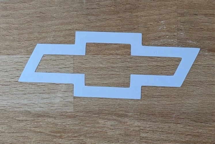 Chevy + vinyl decal