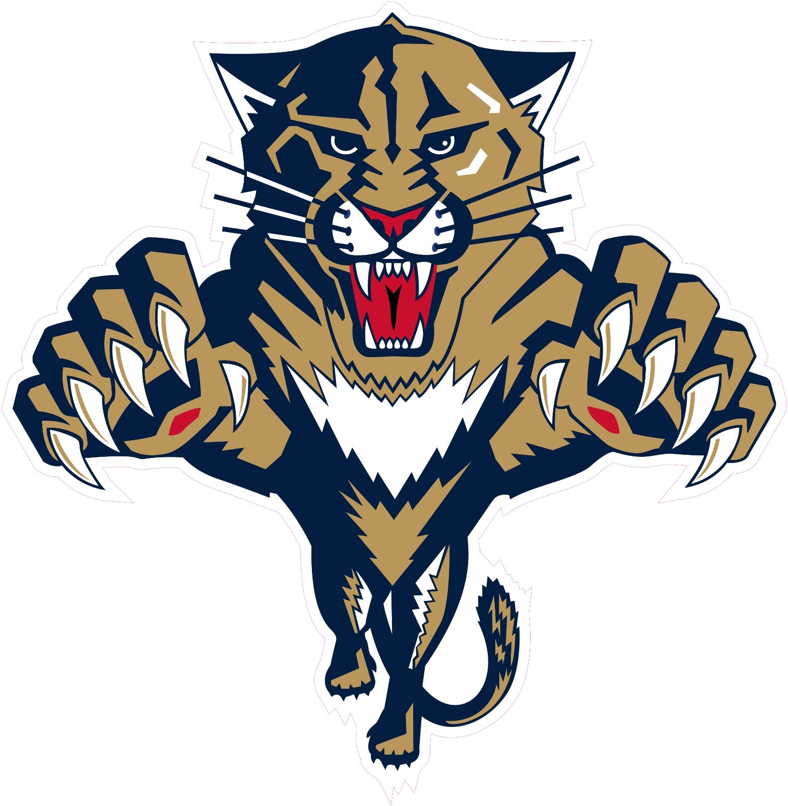 Florida Panthers Hockey Vinyl Decal Sticker Car Truck Bumper Laptop Tumbler Mug