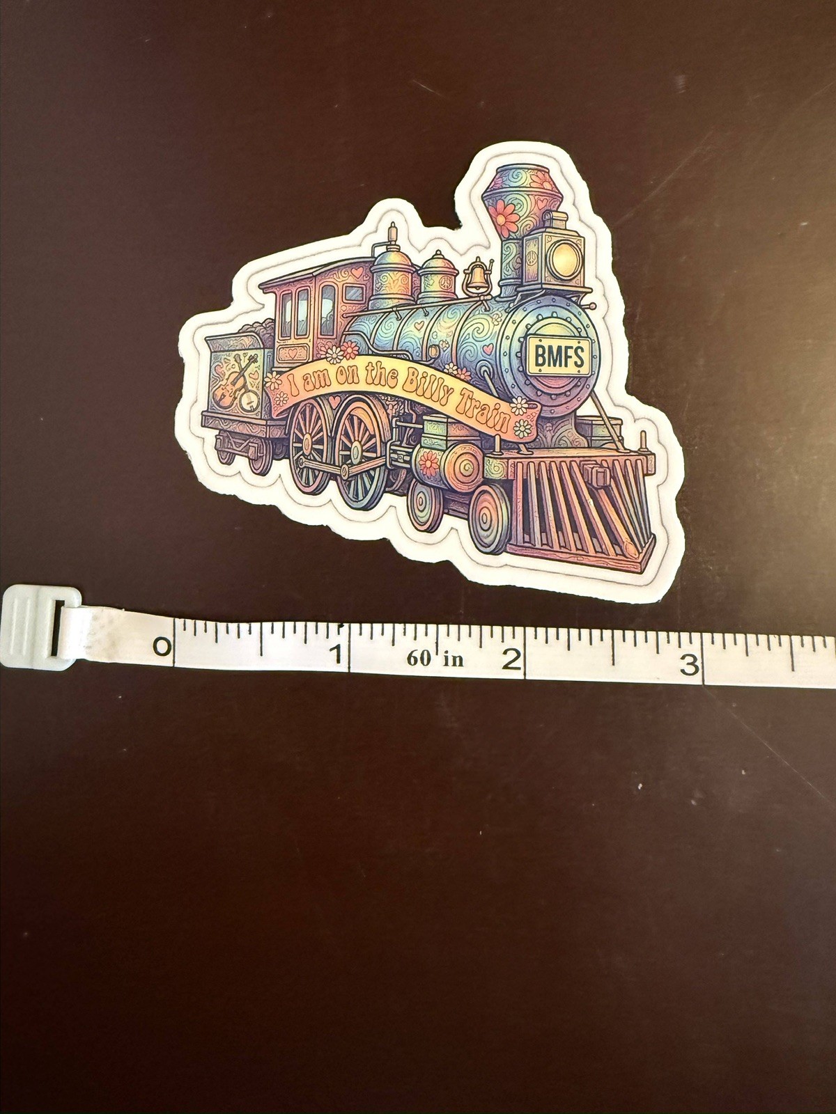 Train Billy Strings BMFS Fan Art Vinyl Sticker
