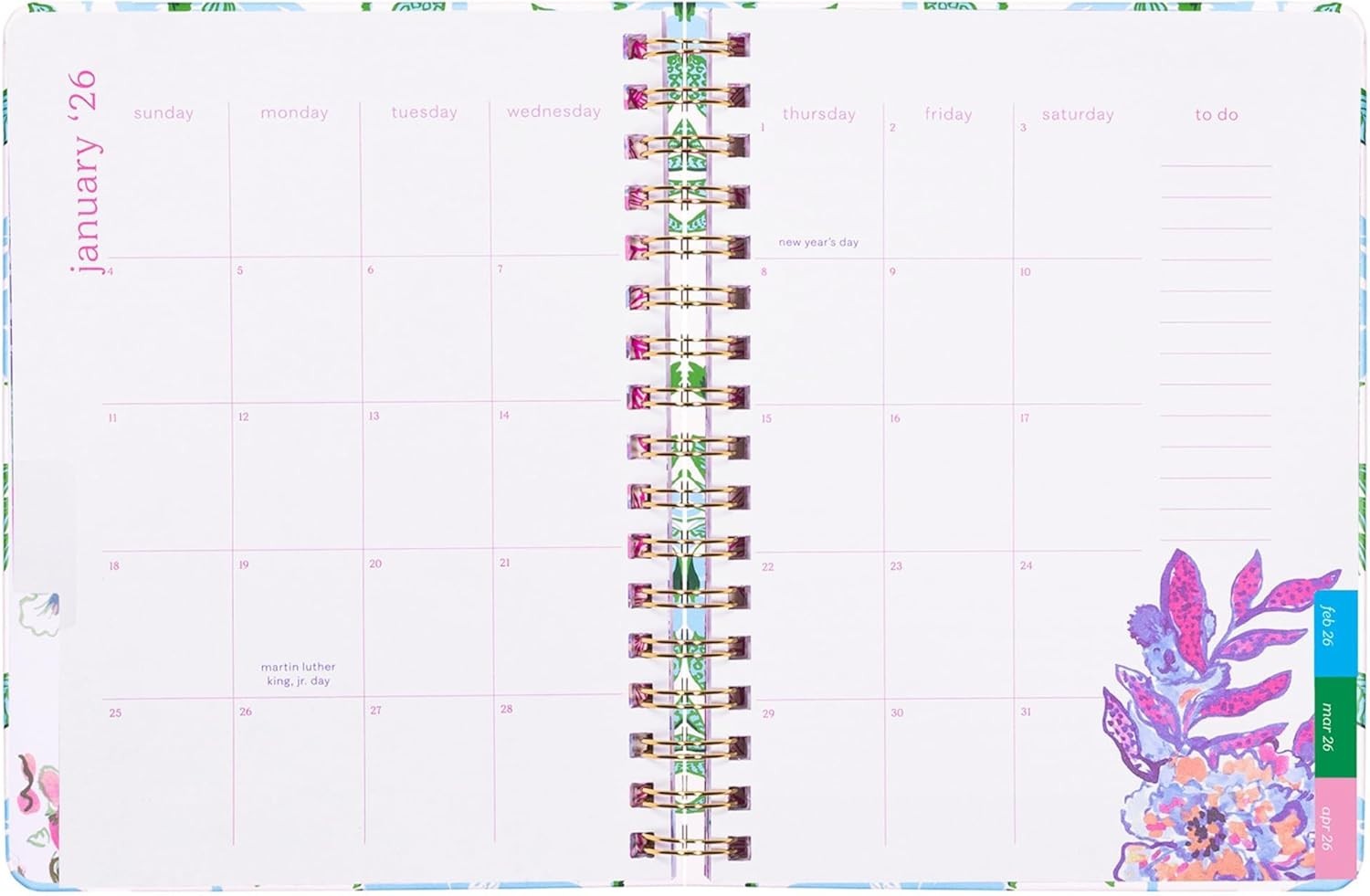 Large Monthly Planner January 2026 – December 2026, Monthly Ag