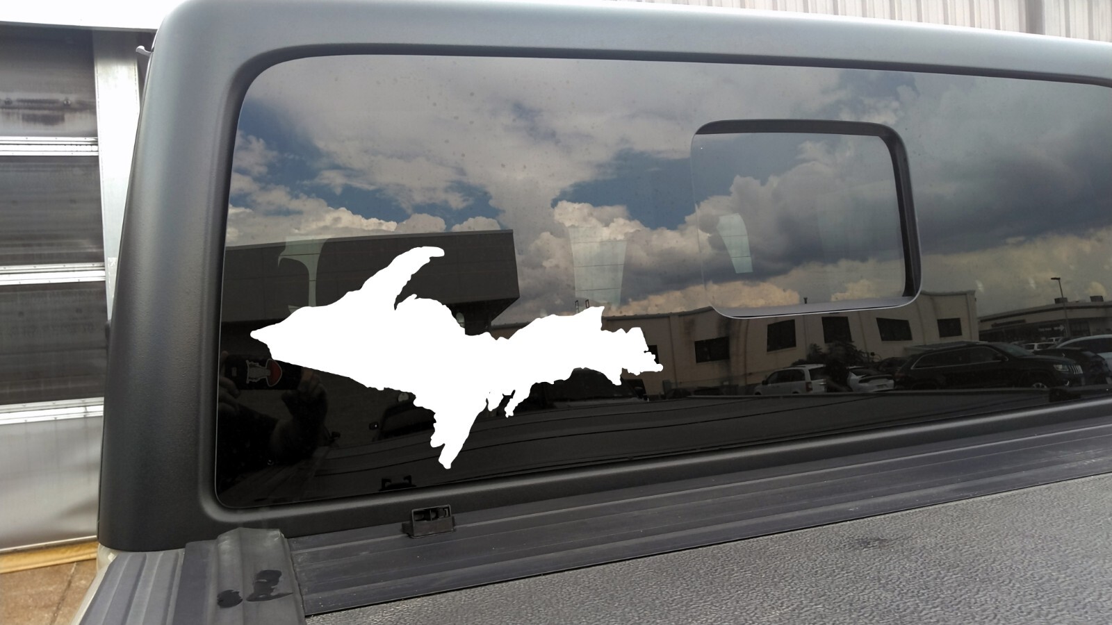 Upper Peninsula Michigan Vinyl Decal – Yooper The U.P. – Die Cut Sticker