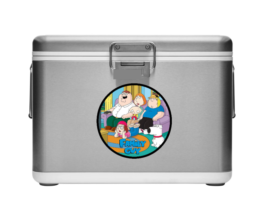 Family Guy "LR" – 4" Handmade Vinyl Decal Vehicle Laptop Cooler Decor Tumbler 26