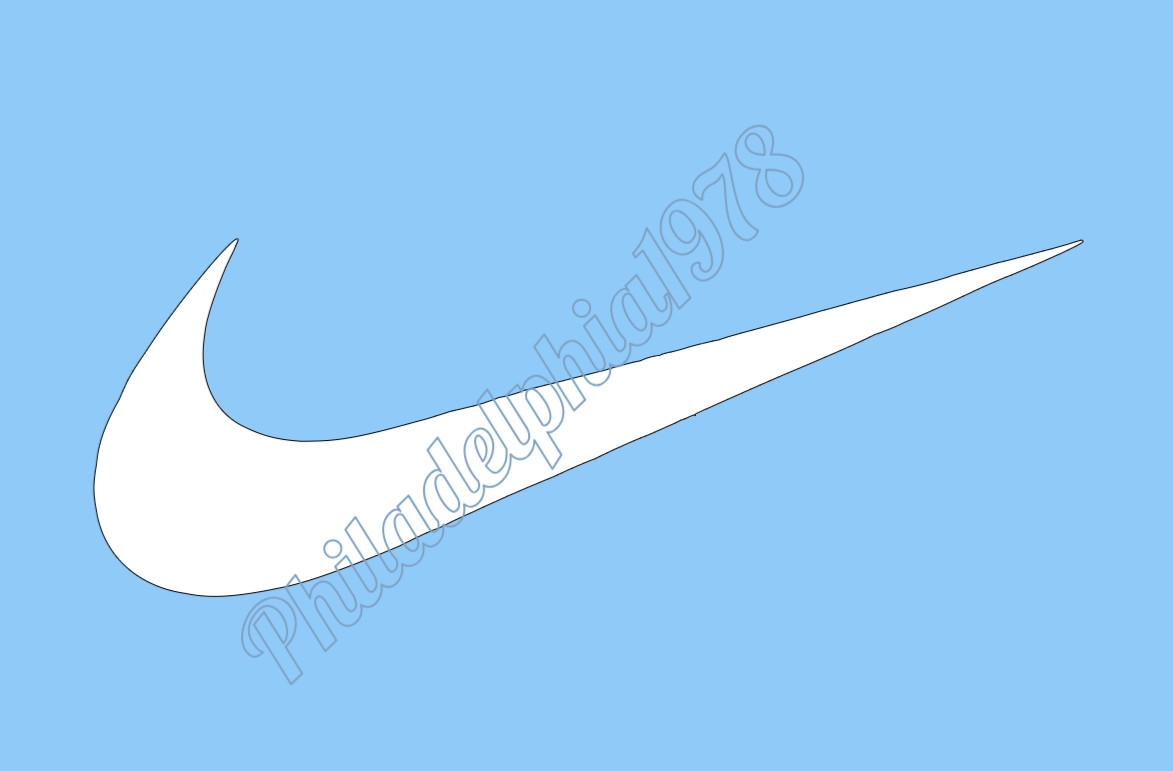 Nike Swoosh die cut Vinyl Decals #151B