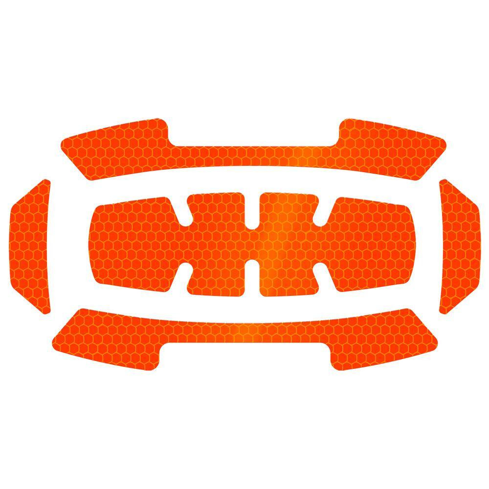 Milwaukee Reflective Sticker Set 5 Pack BOLT Hard Hat Safety Helmet Orange