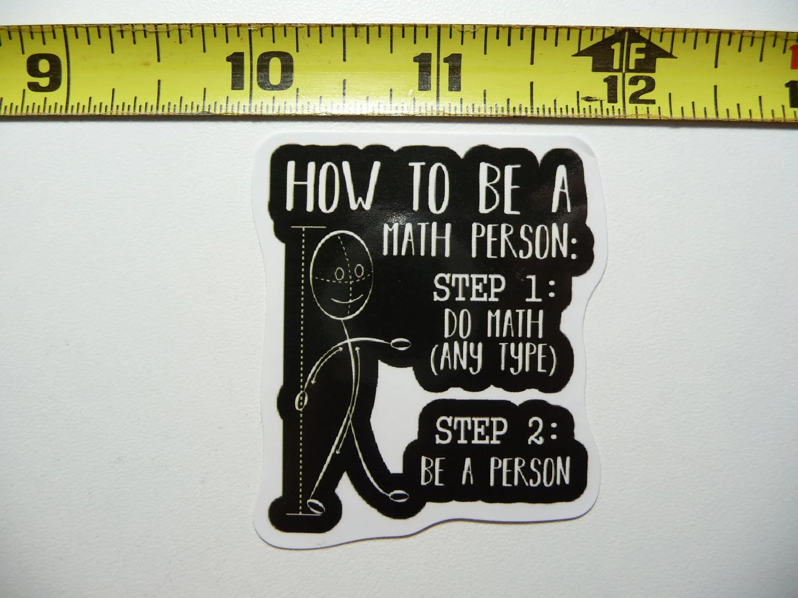MATH PERSON GUIDE STICKER DECAL SCHOOL TEACHER PROFESSOR MATHMATICS