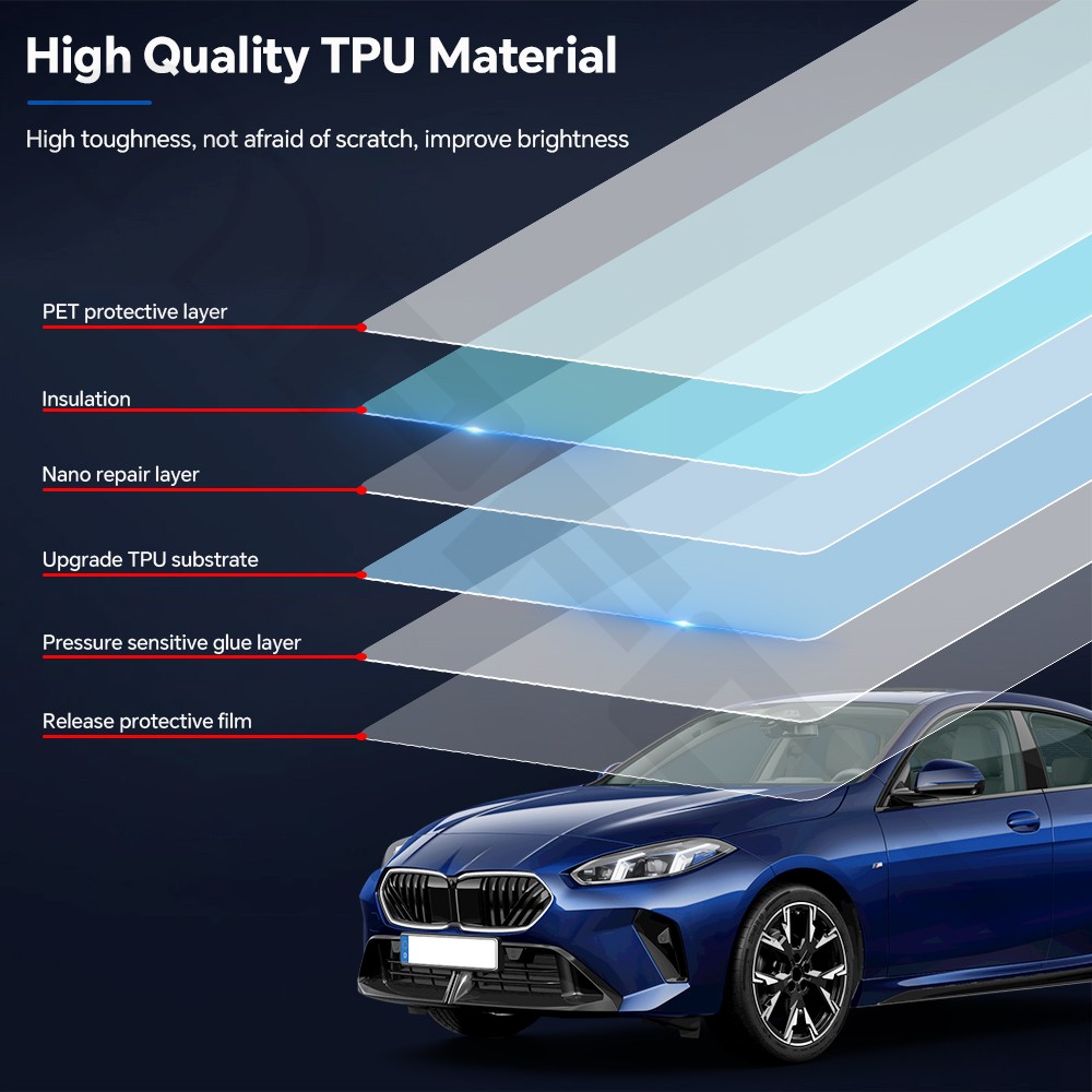 BMW 2 Series Gran Coupe M Sport F74 2025-UP Full Car Kit Paint Protection Film