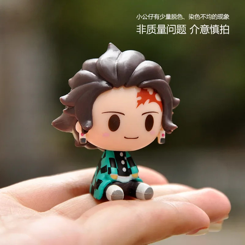 Kimetsu No Yaiba Action Figure – Tanjiro Nezuko Zenitsu Anime Model – Fans Gift