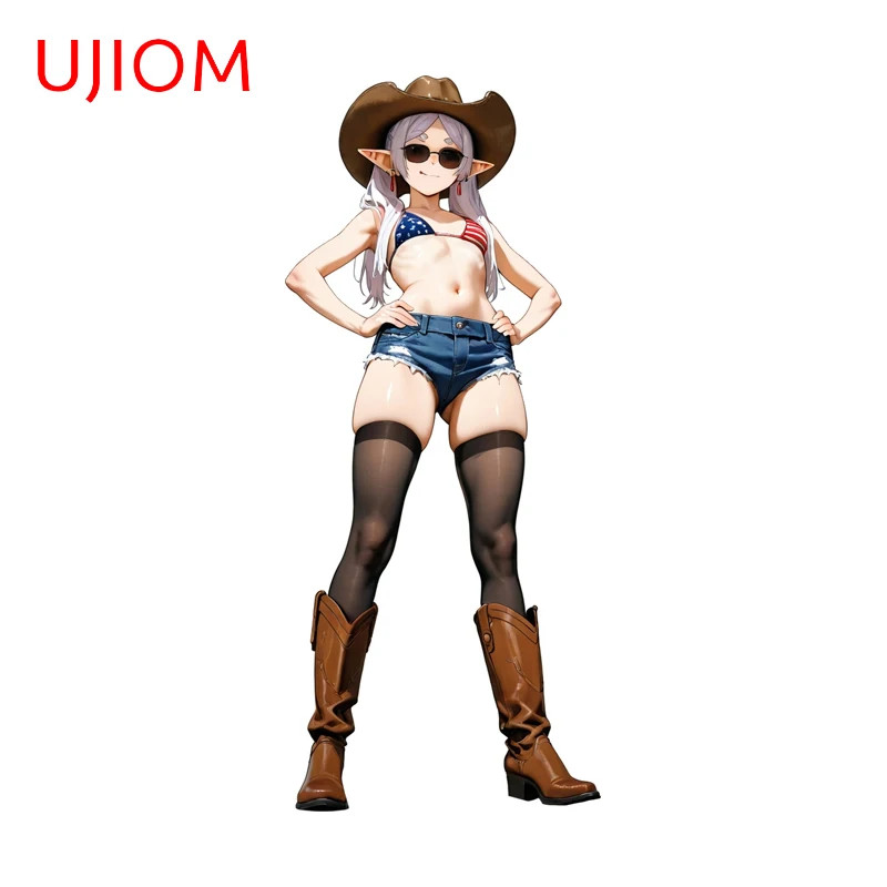 UJIOM Western Cowgirl Frieren Bikini Wall Sticker Delicate Fashionable Popular