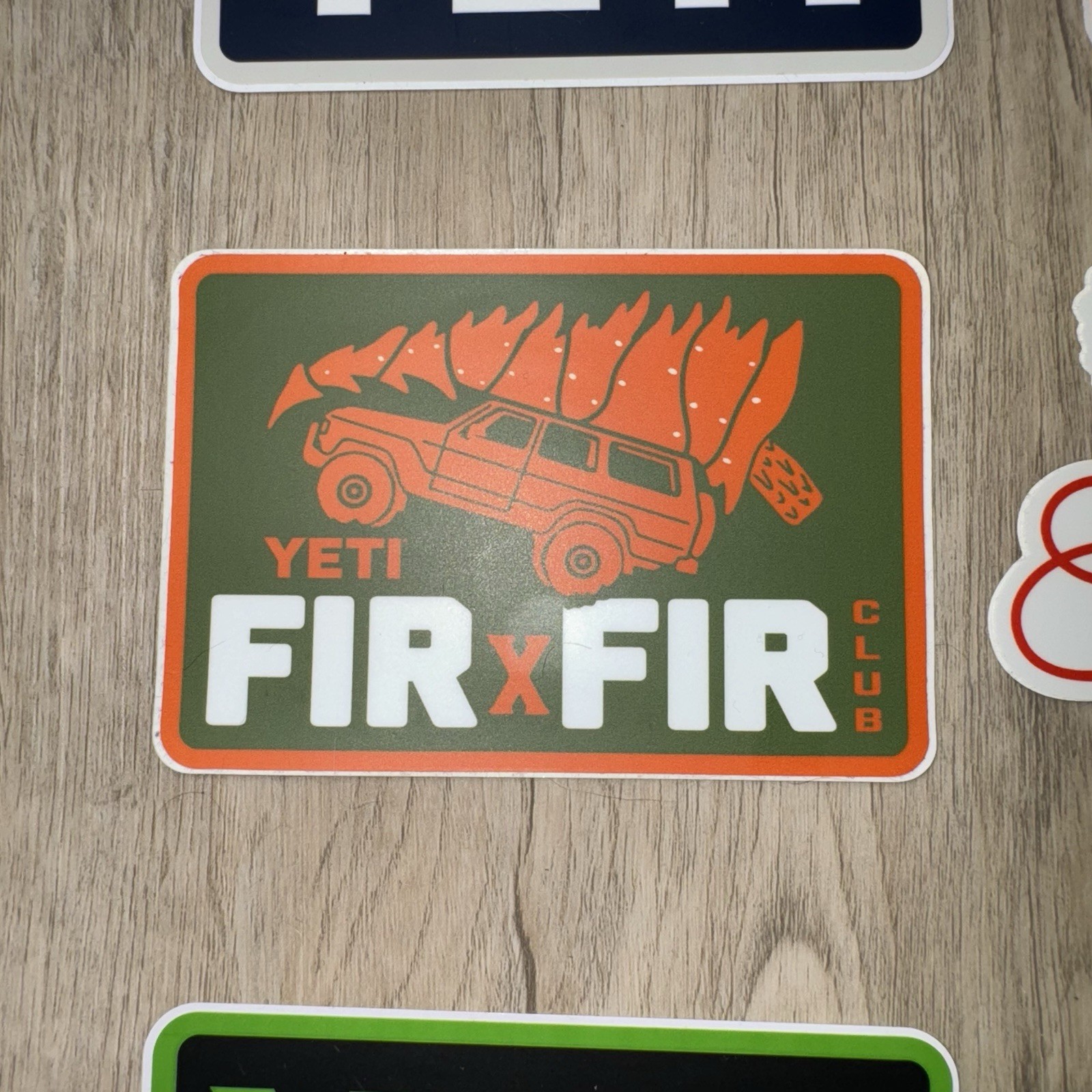 YETI Retired Stickers Lot of 10 Fourth of July Fir x Fir Club EXCLUSIVE RARE SET