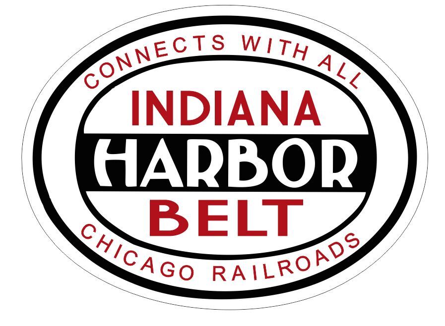 Indiana Harbor Belt Railroad Railway Train Sticker Decal R6970