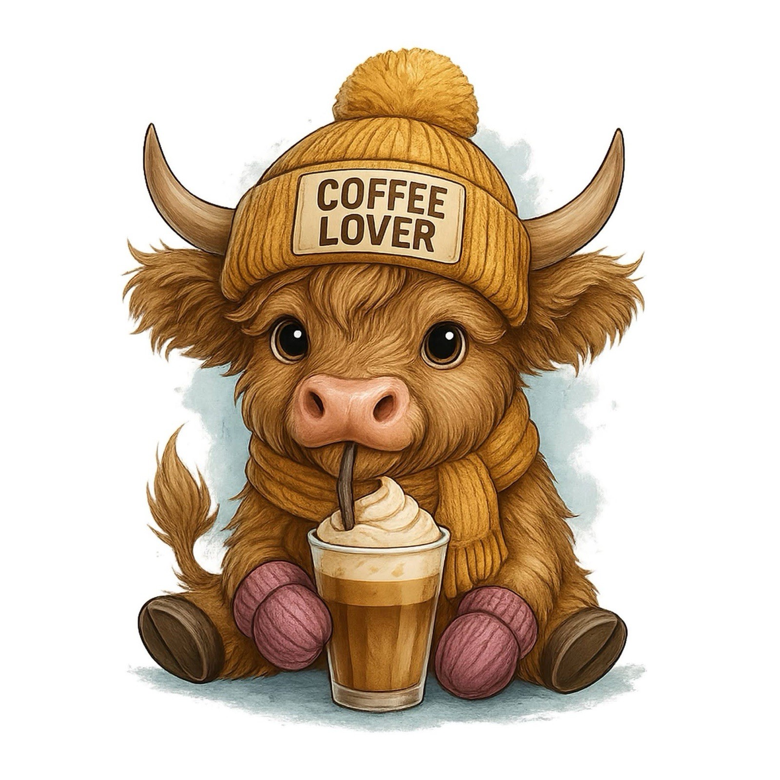 Highland Cow sublimation wraps for tumblers or mugs any design any size
