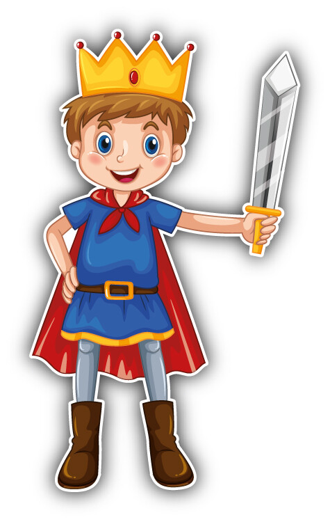 Little Prince Cartoon Car Bumper Sticker Decal
