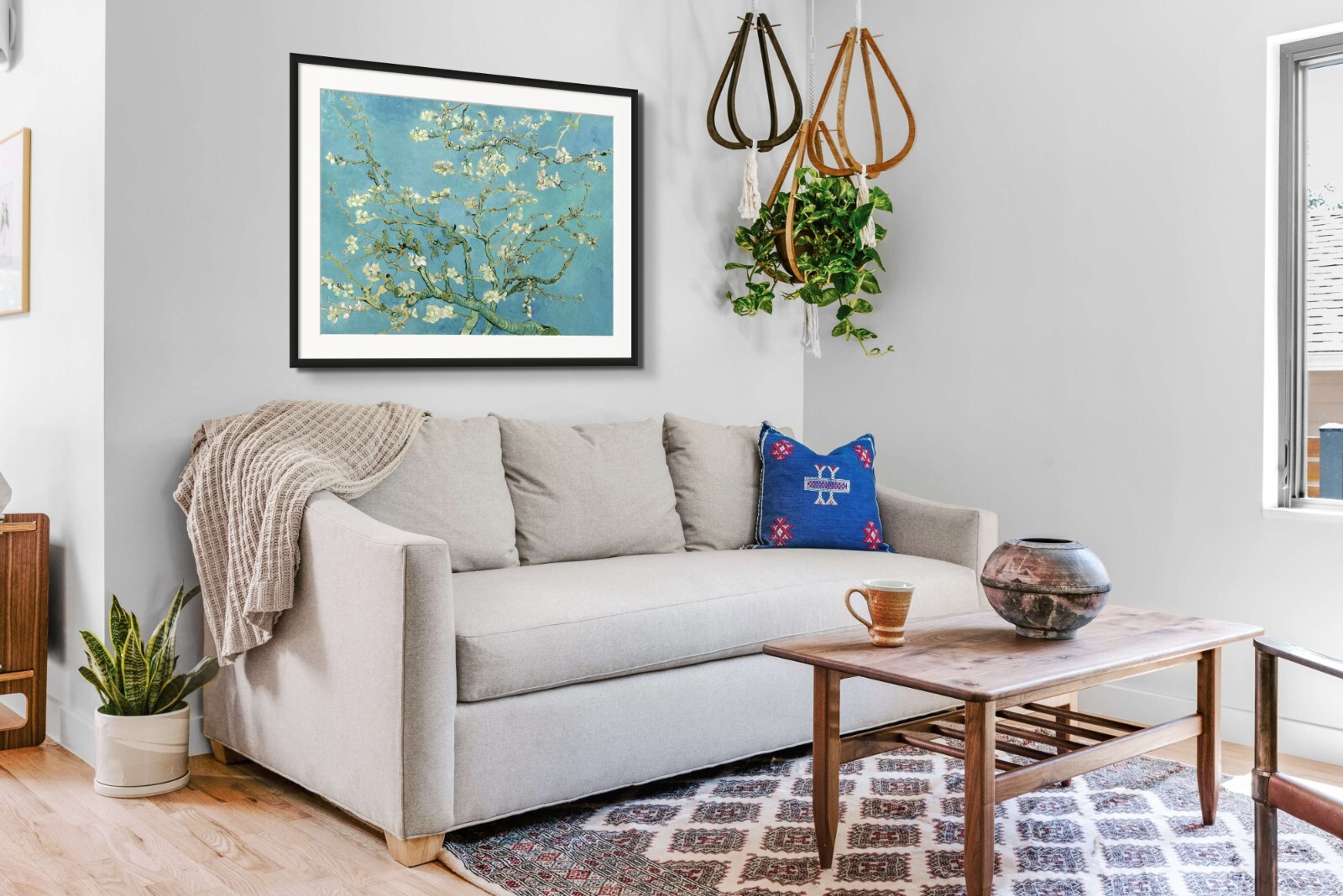 Van Gogh Almond Blossoms wall art, poster picture, poster Impressionist Flower