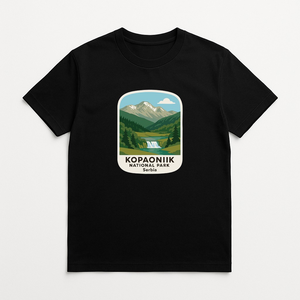 Kopaonik Serbia Iron On Heat Transfer Vinyl HTV Die-Cut World National Parks