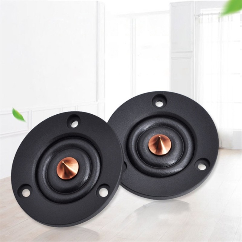 2PCS 2inch 30W Silk Dome Tweeters High Tone Speakers 4Ohm 4Ω Loudspeakers