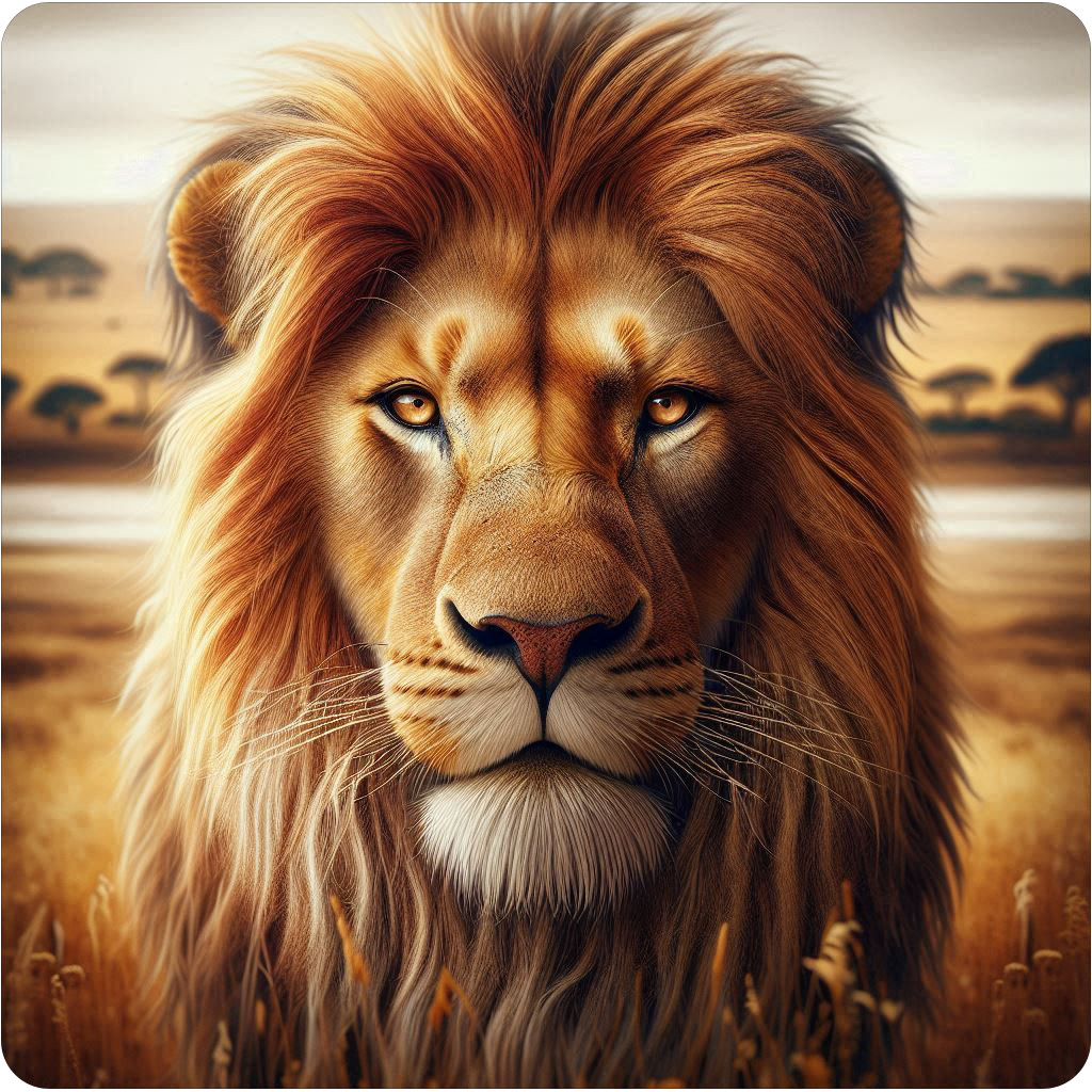 Beautiful Lion head 100% waterproof vinyl sticker decal – many sizes available