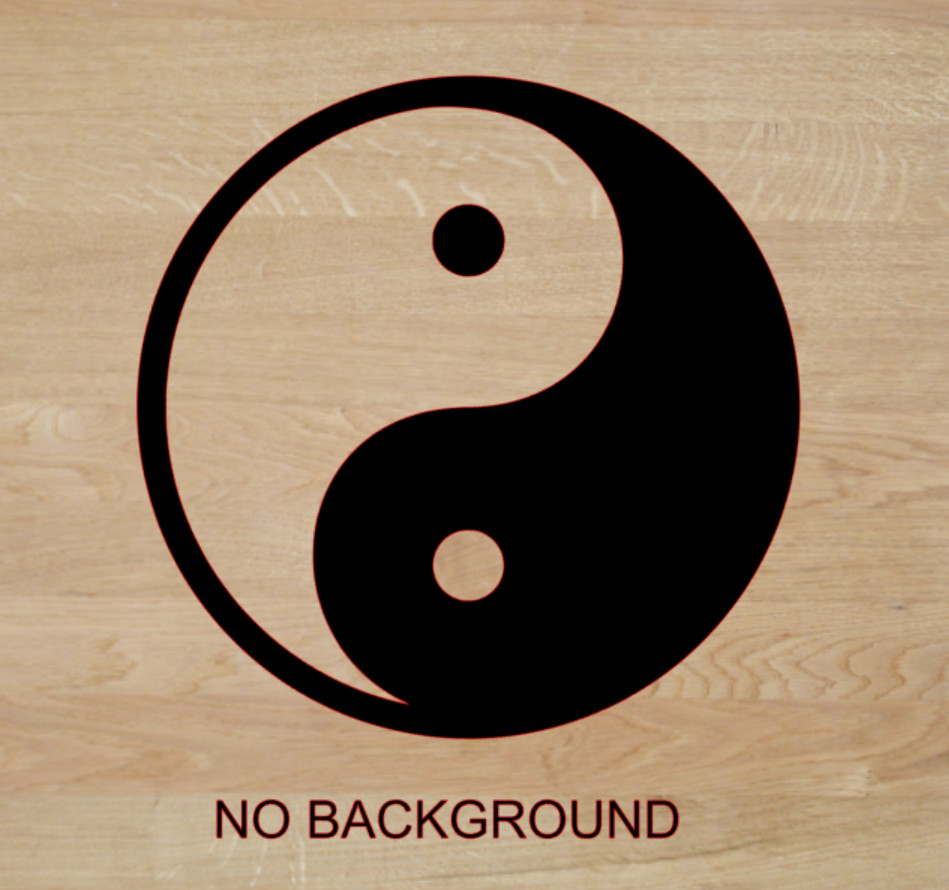 Yin Yang Sticker PICK SIZE COLOR Vinyl Decal China Peace Symbol Wall Window Car