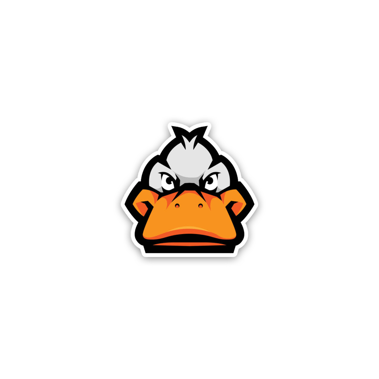 Duck Sticker 4 Inch Vinyl Decal Cartoon