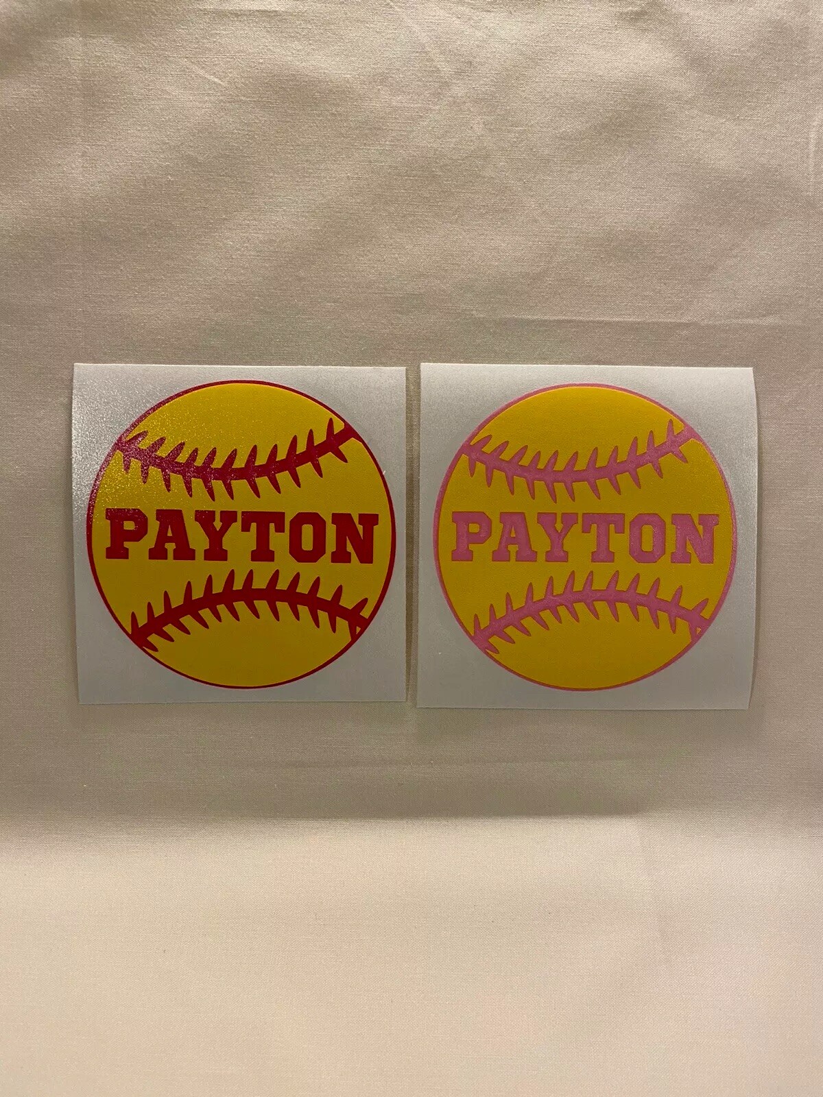 SOFTBALL BALL NAME TEAM Vinyl Decal Sticker for CUP TUMBLER JEEP LAPTOP TRUCK