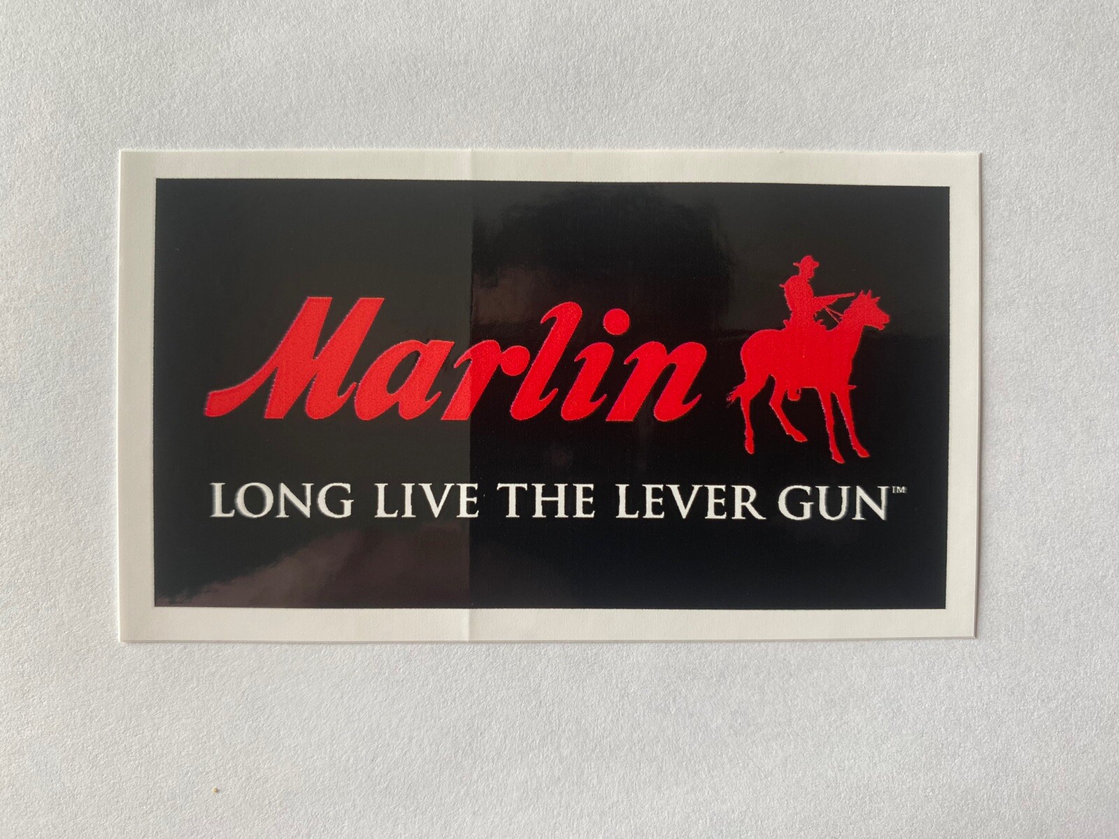 Marlin Firearms Vinyl Decal Bumper Window Safe Sticker 3 1/2 x 2 Ruger