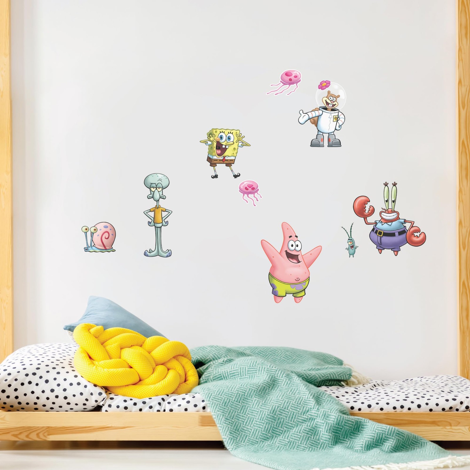 Spongebob Squarepants Wall Decals – Patrick Star, Squidward, Mr. Krabs, Gary,…